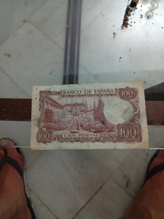 Billete 100 Pesetas Banco de España 1970