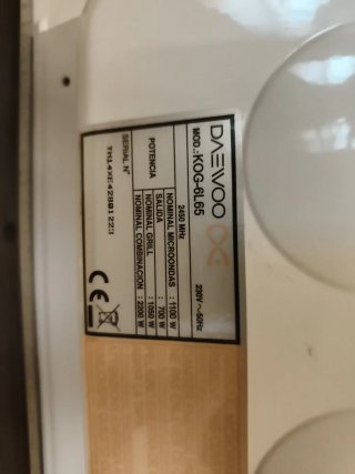 Microondas DAEWOO Grill