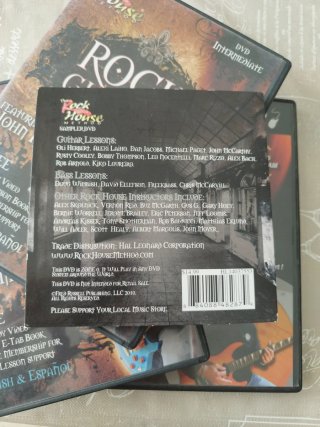 3 DVDs: Rock Guitar de Principiante a Avanzado