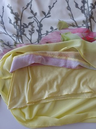 Blusa donna con motivo floreale