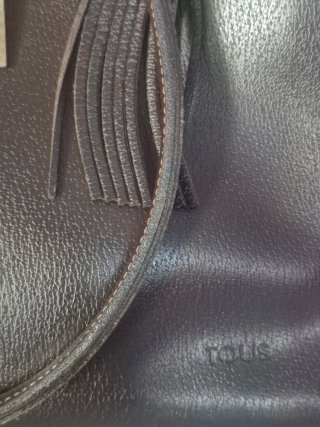 Bolso Tous Negro y Dorado