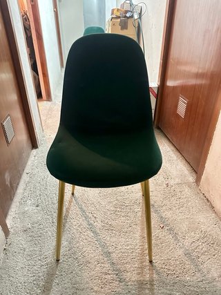 Pack 6 Sillas Comedor Sklum Verdes