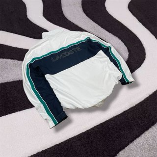 Vintage 90s Lacoste Colorblock Track Jacket–Retro