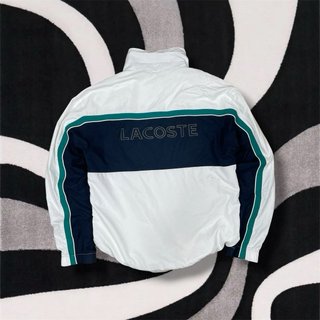 Vintage 90s Lacoste Colorblock Track Jacket–Retro