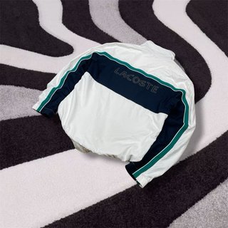 Vintage 90s Lacoste Colorblock Track Jacket–Retro