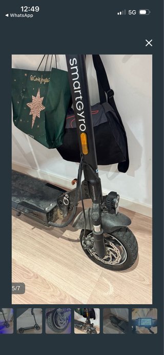 Patinete Eléctrico SmartGyro Rockway Pro