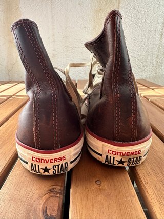Converse Piel Marrones Talla 39