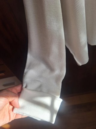 Jersey Zara Blanco Talla S