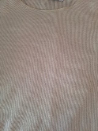 Jersey Zara Blanco Talla S