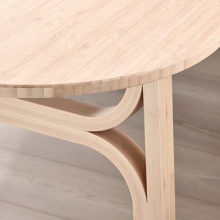 Mesa comedor bambú 180x90