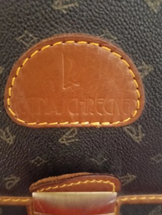 Borsa da lavoro in pelle marrone