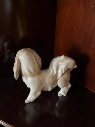 Figura Perro Lladró Porcelana
