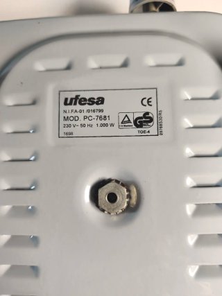 Hornillo Eléctrico Ufesa