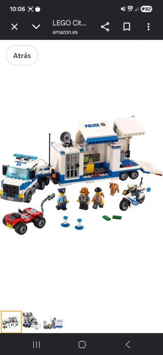 Lego Centro de Control Móvil 60139