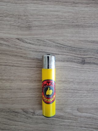 Accendino Clipper Bultaco Giallo