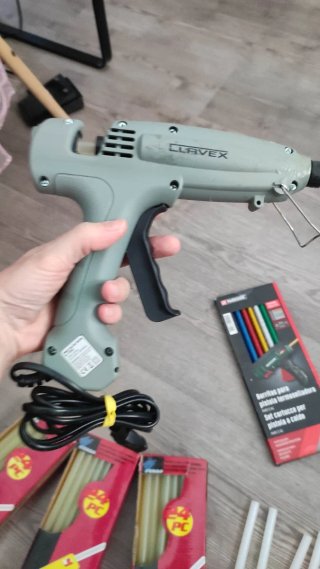 Pistola silicona  profesiona CLAVEXmás b