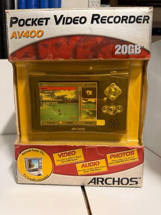 ARCHOS AV400 Pocket Video Recorder