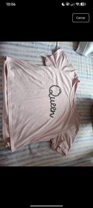 Camiseta Queen rosa