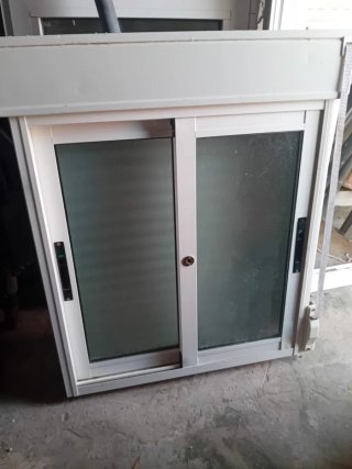 Ventana corredera aluminio 80x94cm