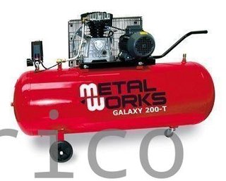 Compresor 200 Litros - 3 Hp - 230V- Metalworks