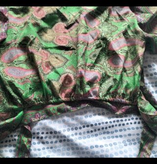 Top cruzado estilo bohemio talla única