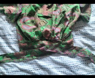 Top cruzado estilo bohemio talla única