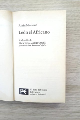 León el Africano de Amin Maalouf, novela histórica