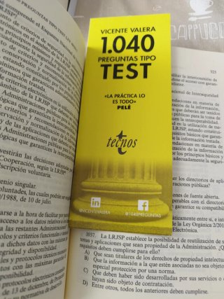 1040 preguntas tipo test Ley 40/2015, de 1 de oct