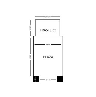 Garaje en venta en Centre en Badalona