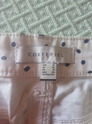 Falda Cortefiel lunares Talla M
