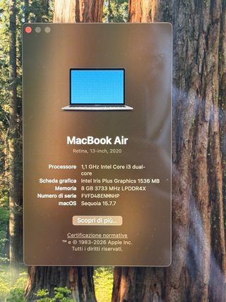 MacBook Air 13” 2020