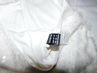 Falda blanca con lentejuelas