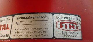 Compressore aria Finirair Corsair rosso