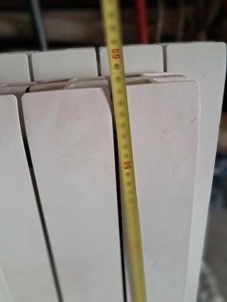 Radiadores de aluminio blancos