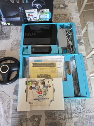 Nintendo Wii Nera con giochi