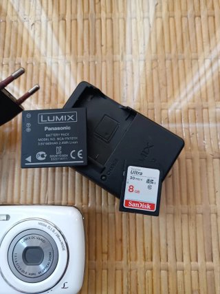Panasonic Lumix DMC-S3 Fotocamera Bianca funziona