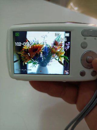 Panasonic Lumix DMC-S3 Fotocamera Bianca funziona