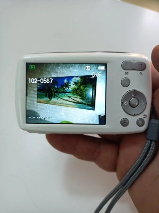 Panasonic Lumix DMC-S3 Fotocamera Bianca funziona