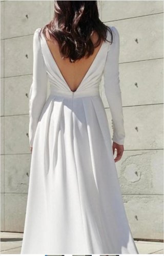 Vestido + velo Novia Boda Sedka Blanco Matrimonio