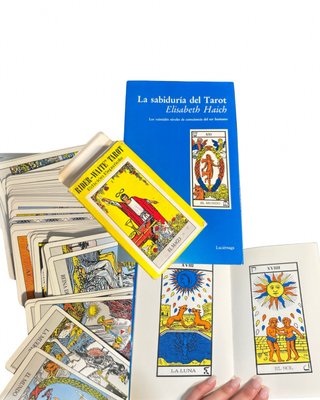 Conjunto Tarocchi Rider Waite Spagnolo + Libro
