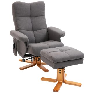 Sillón Relax Reclinable con Reposapiés