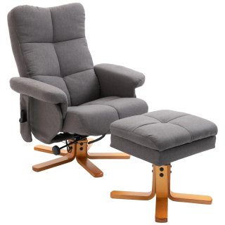Sillón Relax Reclinable con Reposapiés