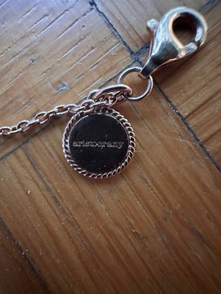 Pulsera Aristocrazy plata bañada en oro rosa