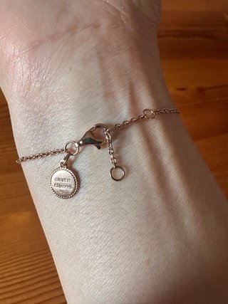 Pulsera Aristocrazy plata bañada en oro rosa