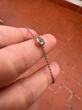 Pulsera Aristocrazy plata bañada en oro rosa