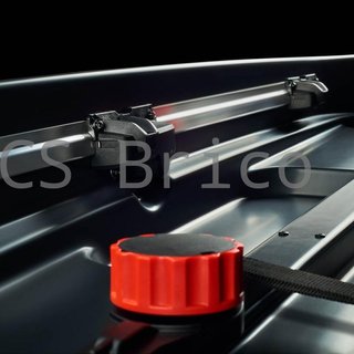 Cofre Maleta Techo CRUZ Paddock Elite 550N Negro Brillo - CRUZBER