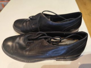 Zapatos Geox Negros Cordones piel talla 39