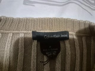 Jersey Calvin Klein Beige Talla M