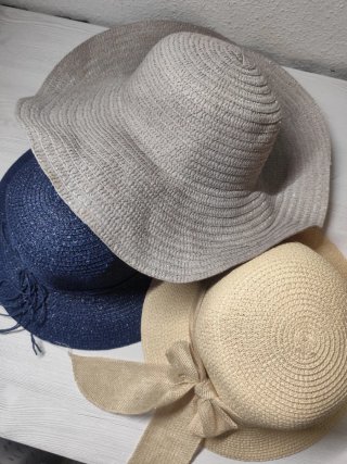 Confezione di 3 Cappelli da Spiaggia Estate