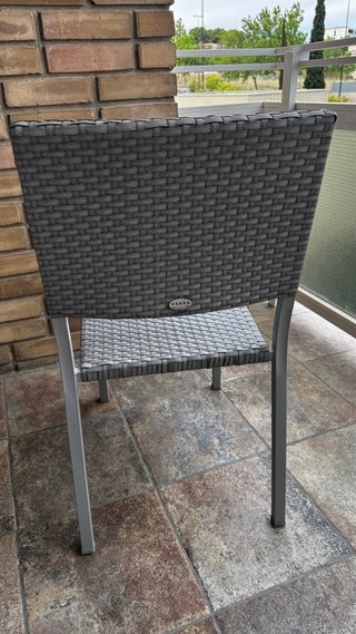 Conjunto 4 Sillas Jardín/Terraza